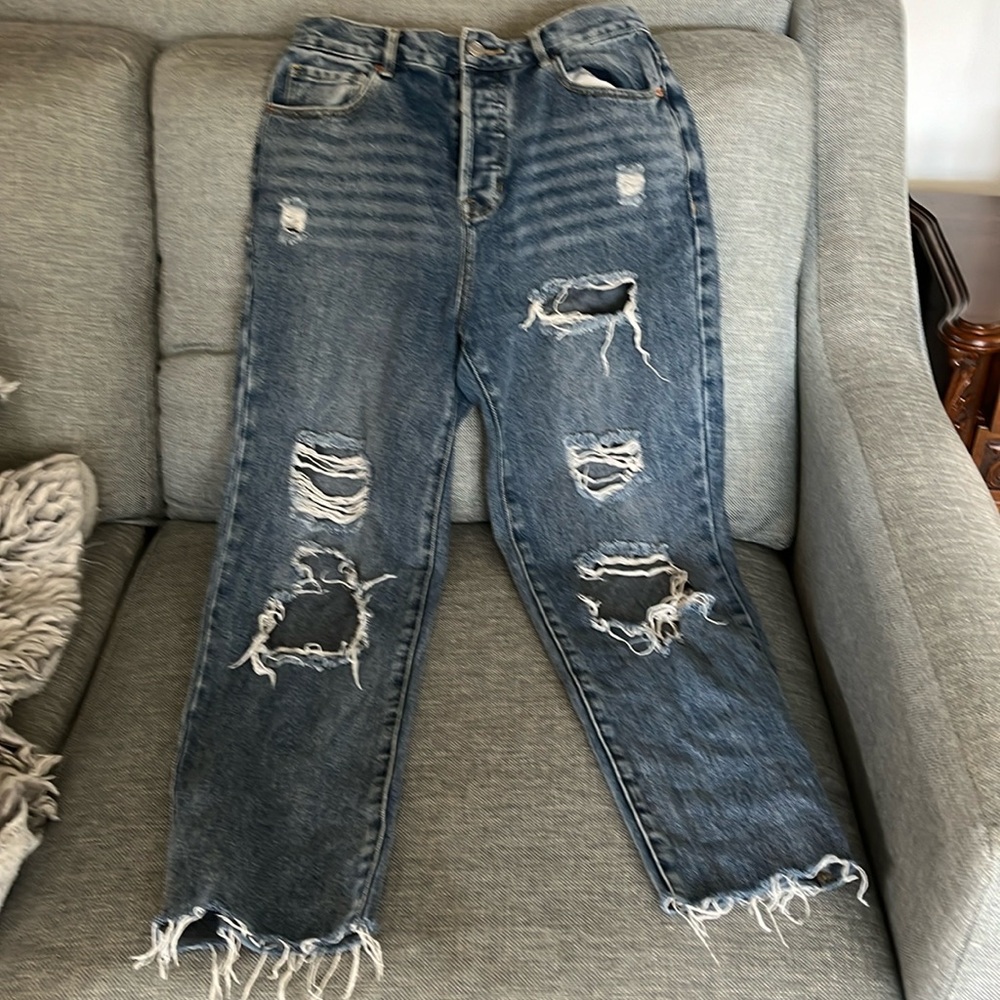 Women’s Pax Son jeans, high-rise straight leg size 27